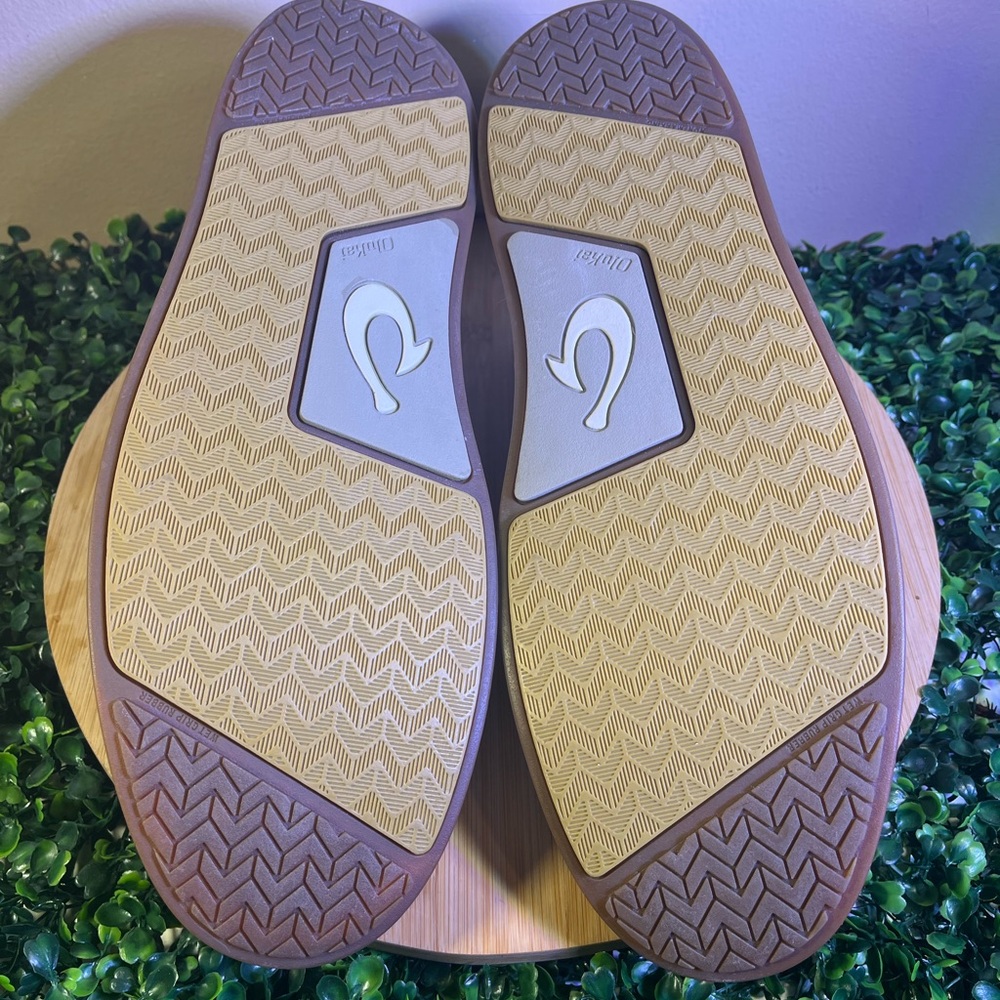 🔥 NEW OLUKAI PAPAKU ILLI CHUKKA BOOT MUSTANG NUBUCK LEATHER WATERPROOF MEN SZ 12 - Picture 7 of 10